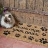 Wipe Your Paws Decoir Mat -Garners Garden Centre 2107 5511012 3 560