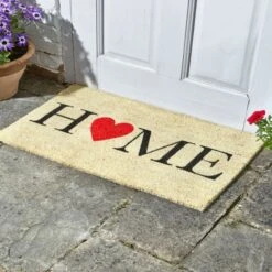 Home Is Where The Heart Is Decoir Mat