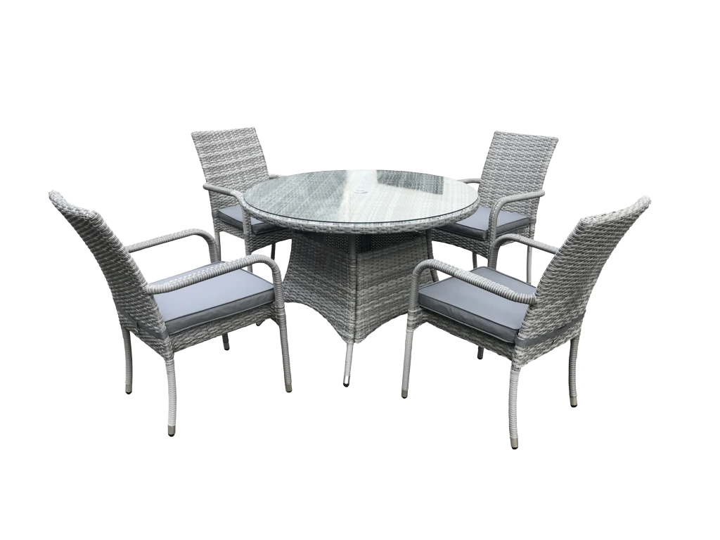 Tuscany Round Dining 4 Seat Set 1 Tuscany Round Dining 4 Seat Set