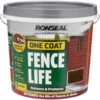 Ronseal One Coat Fence Life - 5L -Garners Garden Centre One Coat Medium Oak