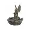 Fairy Leaf Solar Water Feature -Garners Garden Centre ass