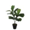 Artificial Ficus Lyrata In Pot -Garners Garden Centre ficus