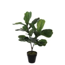 Artificial Ficus Lyrata In Pot