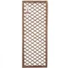 Framed Willow Trellis Panel -Garners Garden Centre gardman framed willow trellis