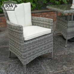 Rathwood - Oxford 4 Seater Round Set -Garners Garden Centre rd120dgset 3