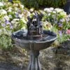 Tipping Pail Solar Water Feature -Garners Garden Centre tipping
