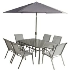 Pagoda Capri 6 Seat Dining Set